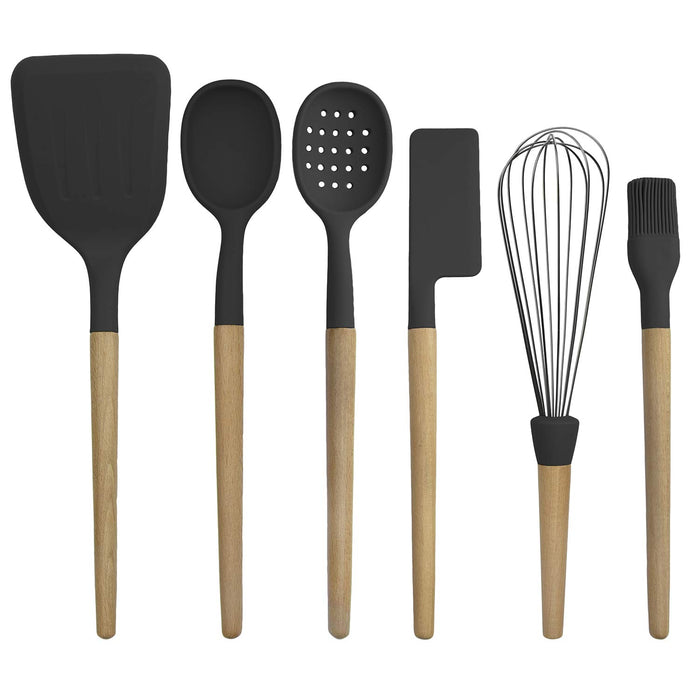 6 Piece Set / Black