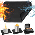 CowCity 24x18 Inch Heat Resistant Mat for Under Grill Tabletop