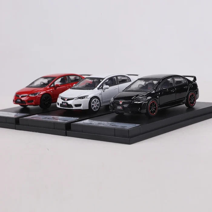 DCT 1:64 Honda Civic Type-R Sedan FD2 Alloy Model Car