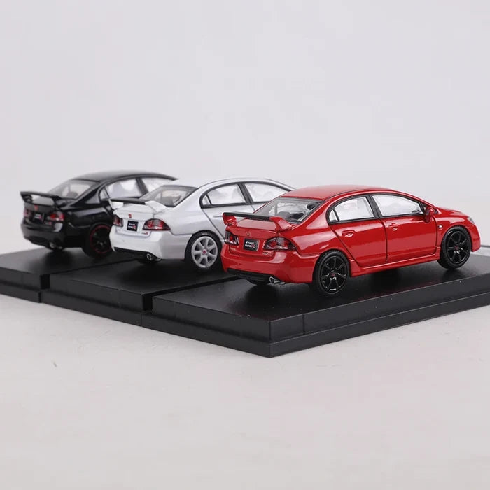 DCT 1:64 Honda Civic Type-R Sedan FD2 Alloy Model Car