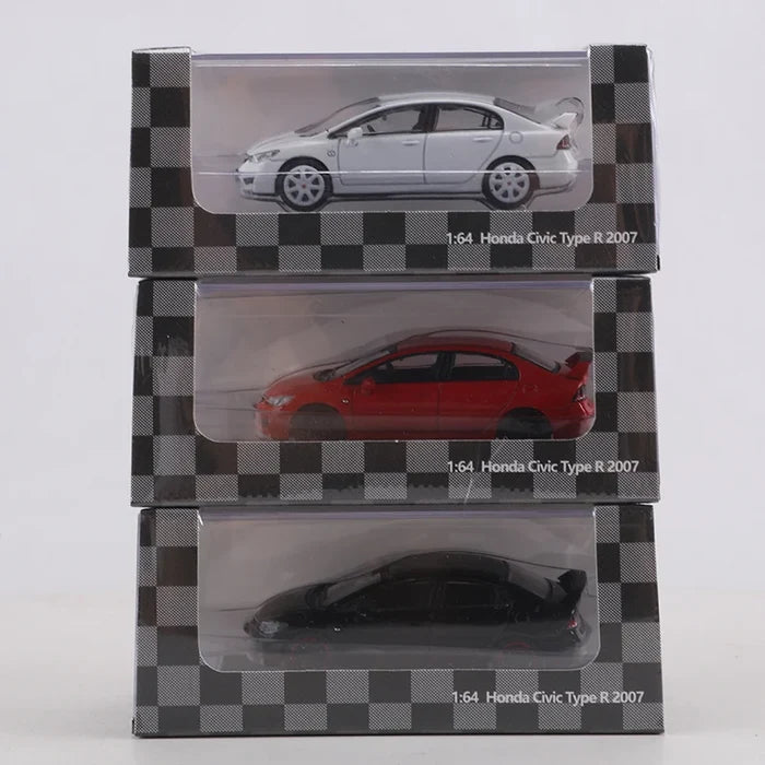 DCT 1:64 Honda Civic Type-R Sedan FD2 Alloy Model Car