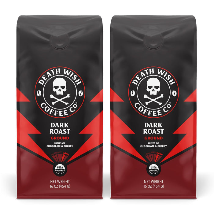 16 Ounce (Pack of 2) / Dark Roast