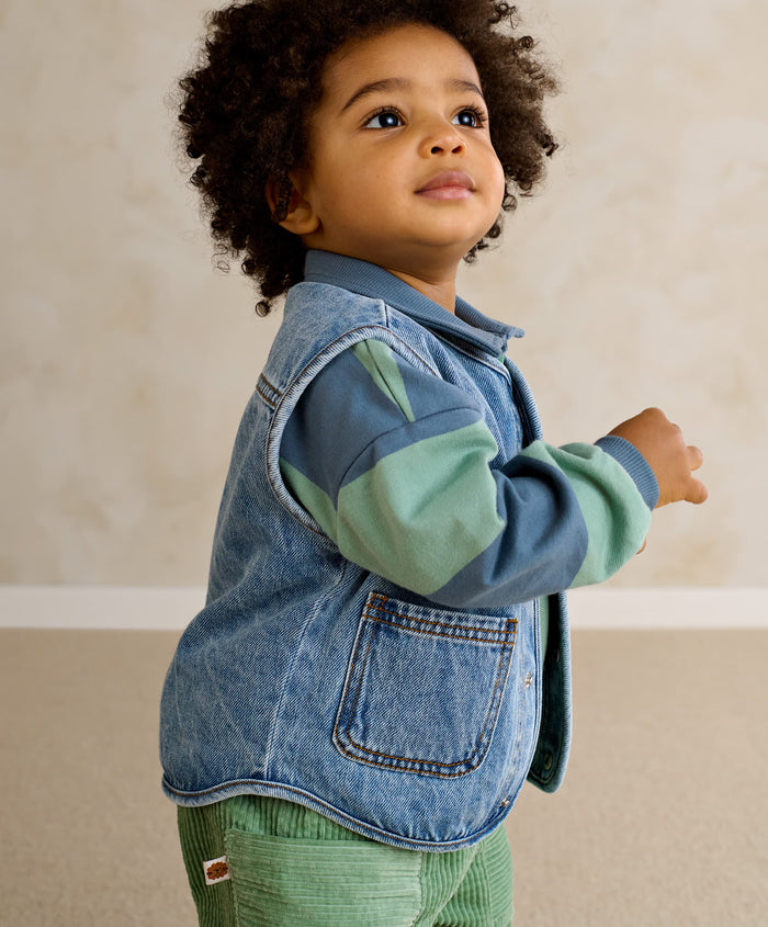 Mamas & Papas Jackets & Coats Denim Gilet