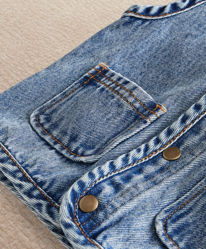 Mamas & Papas Jackets & Coats Denim Gilet