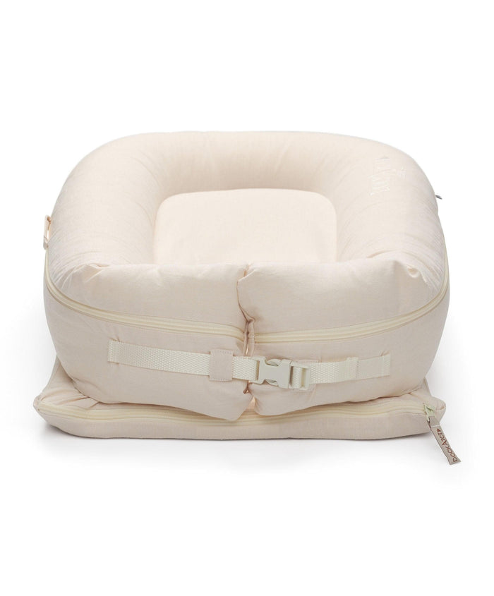 Dockatot Baby Nests Dockatot Deluxe+ Dock - Sand Chambray