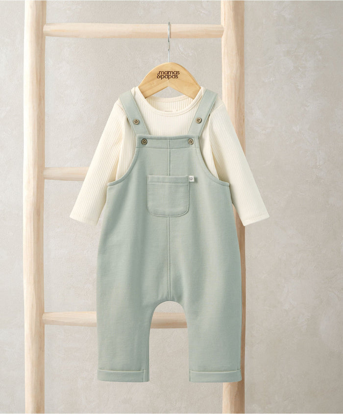 Mamas & Papas Outfits & Sets Dungaree & Bodysuit Set