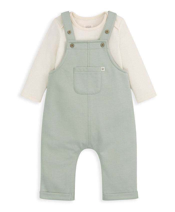 Mamas & Papas Outfits & Sets Dungaree & Bodysuit Set