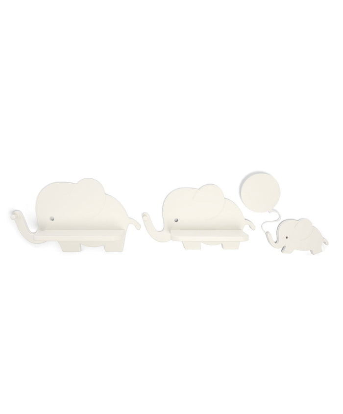 Mamas & Papas Storage Elephant Shelves & Nightlight