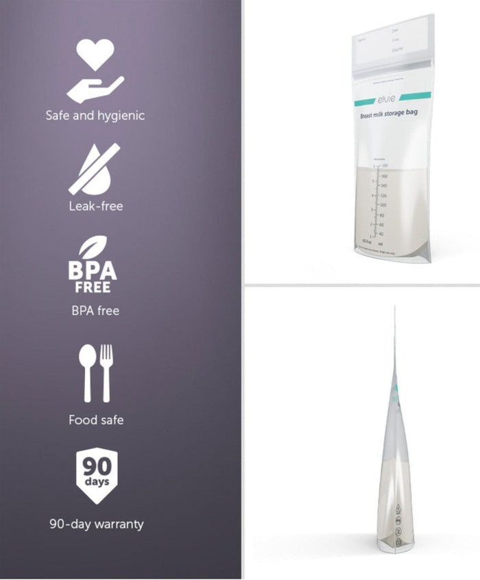 Elvie Breastfeeding Elvie Breast Milk Storage Bags - Pack of 100
