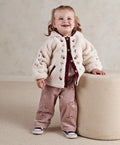 Mamas & Papas Jackets & Coats Embroidered Borg Jacket
