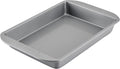 Farberware Nonstick Bakeware 9-Inch x 13-Inch Rectangular Cake Pan, Gray