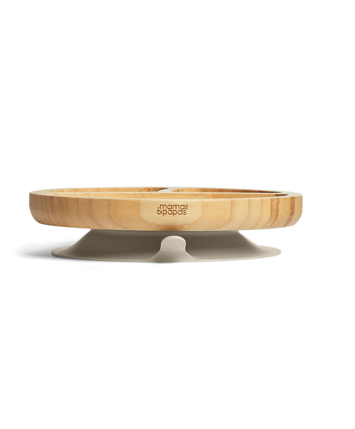 Mamas & Papas Baby Weaning First Mealtime Bamboo Set - Truffle