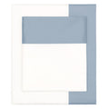 French Blue Border Sheet Set (Fitted, Flat, & Pillow Cases)