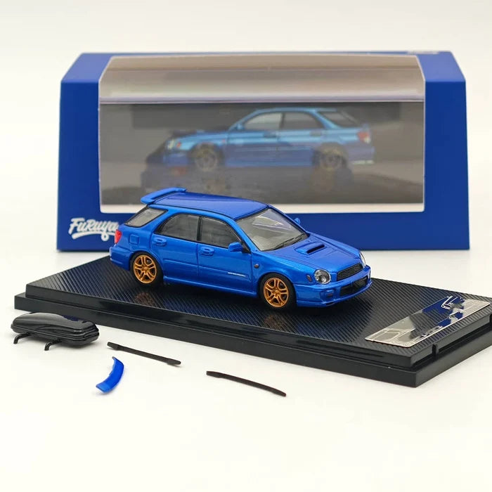 Furuya 1:64 for WRX STi GD/GG Diecast Toys Car Models Collection Gifts Limited Edition