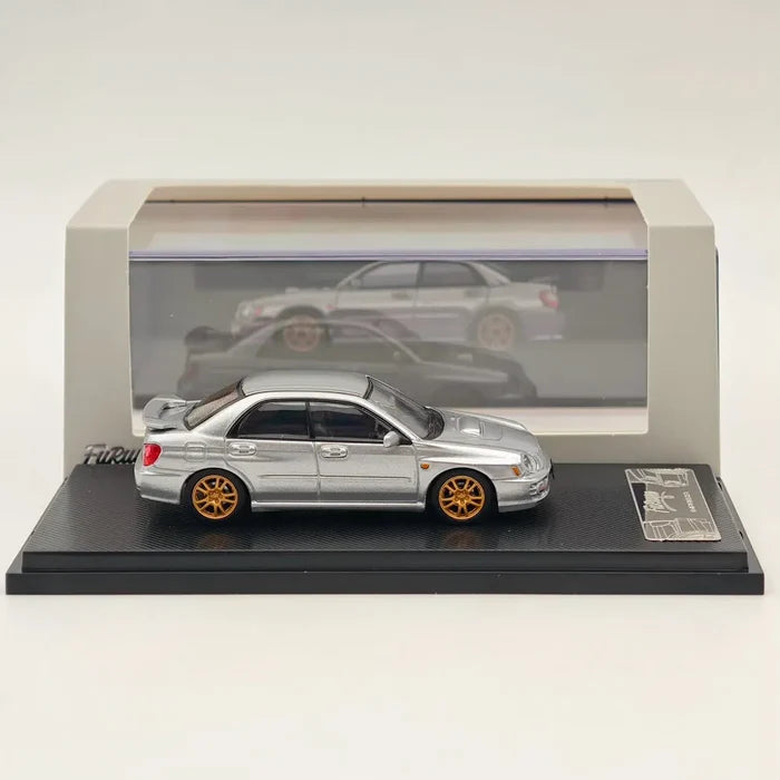 Furuya 1:64 for WRX STi GD/GG Diecast Toys Car Models Collection Gifts Limited Edition