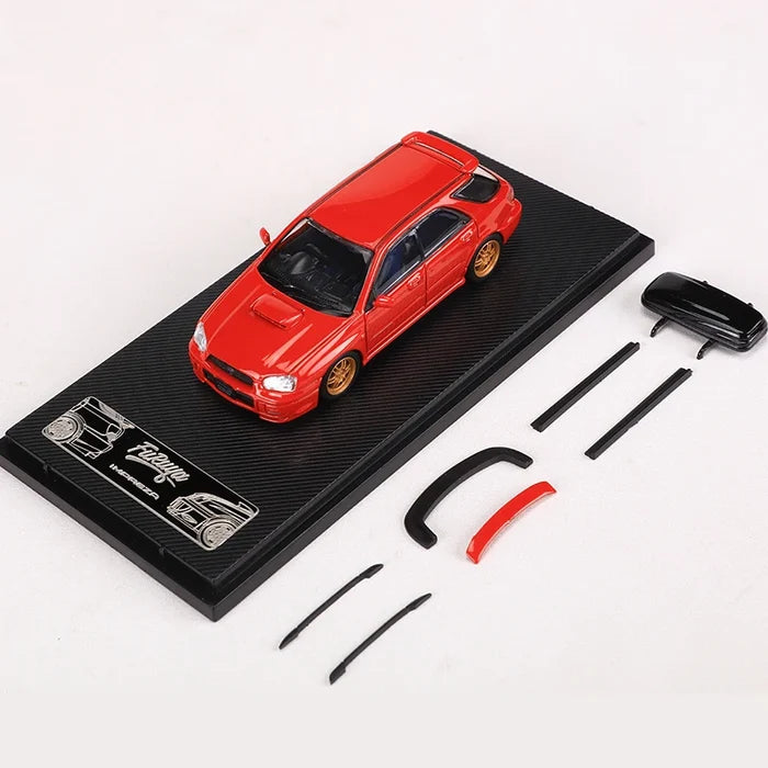 Furuya 1:64 Impreza WRX STI 8 Alloy Model Car