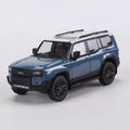 GCD 1:64 Land Cruiser Prado 250 Blue Alloy Model Car