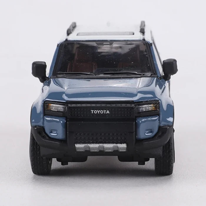 GCD 1:64 Land Cruiser Prado 250 Blue Alloy Model Car