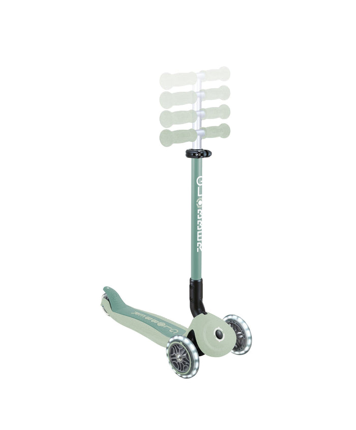 Globber Outdoor Play Globber Go Up Active Lights Eco – Pistachio