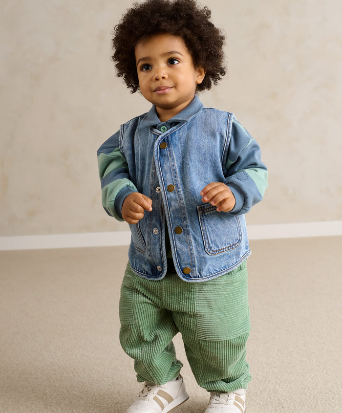 Mamas & Papas Trousers & Leggings Green Cord Trousers