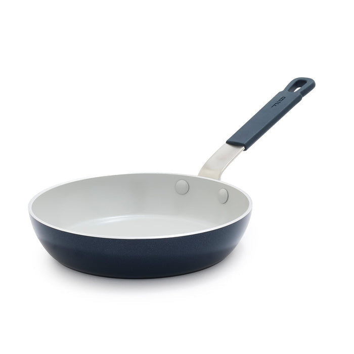 GreenPan x Bobby Flay 10" Diamond Ceramic Nonstick Frying Pan, Cream White