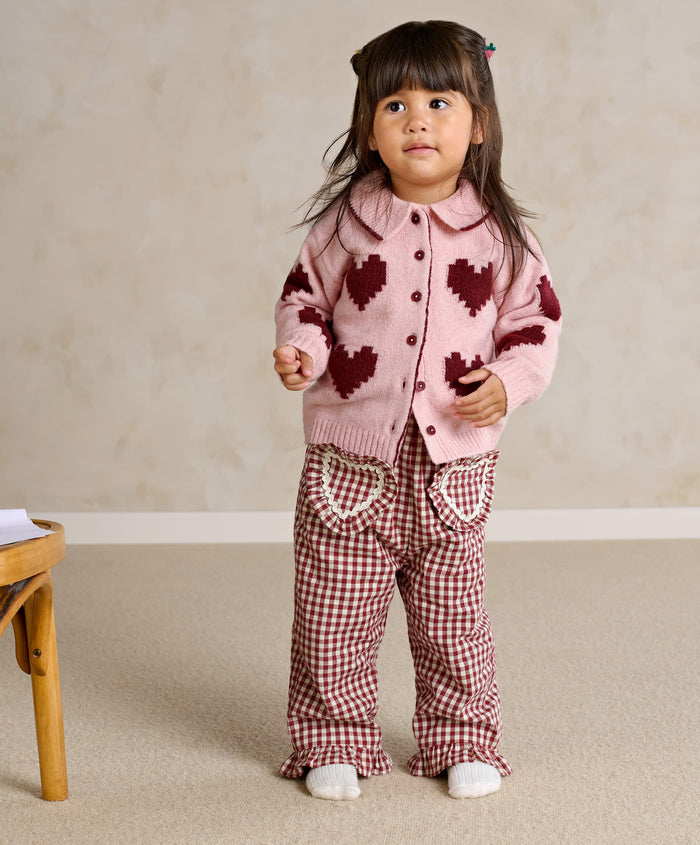 Mamas & Papas Jumpers & Knitwear Heart Cardigan