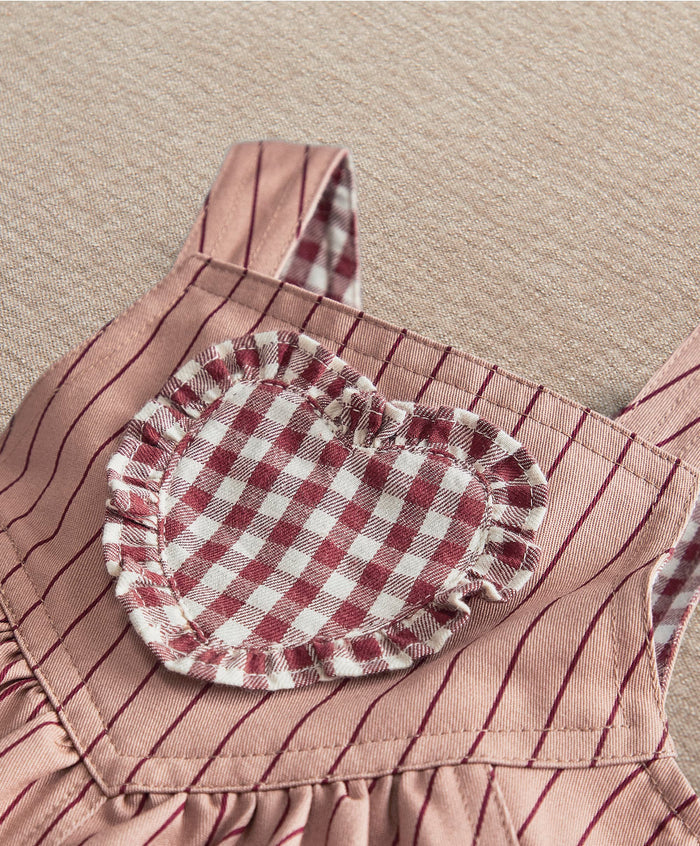 Mamas & Papas Heart Dungarees
