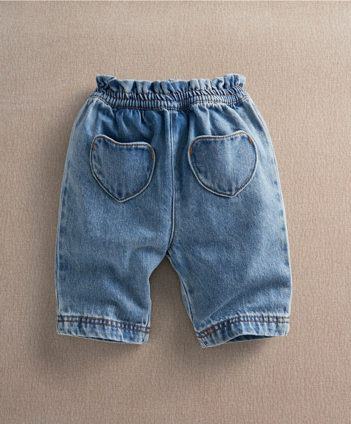 Mamas & Papas Trousers & Leggings Heart Jeans