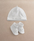 Mamas & Papas Hats & Booties Hello World Hat & Booties