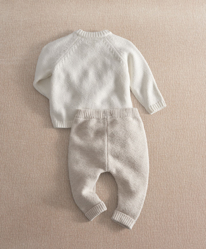 Mamas & Papas Outfits & Sets Hello World Knit Set (2 Piece)