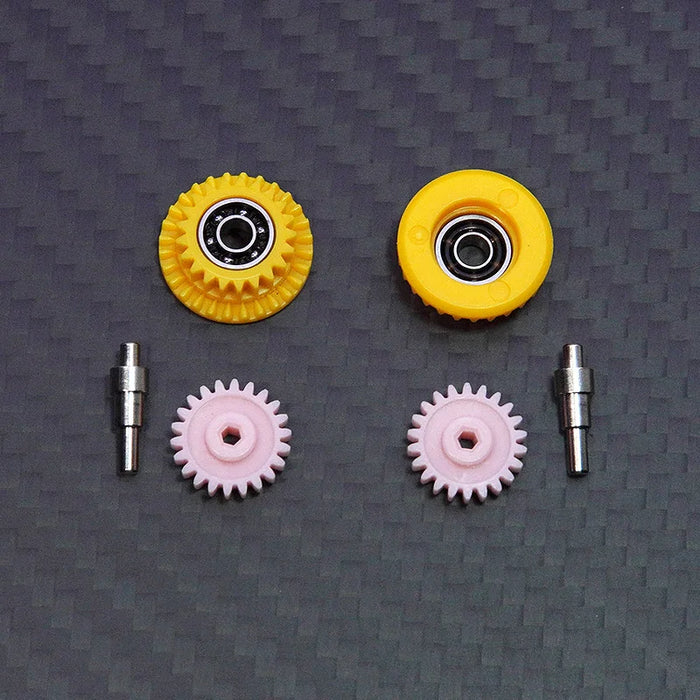 homemade tamiya mini 4wd racing car 15429 gears for MS MA MSL chassis 3.7:1