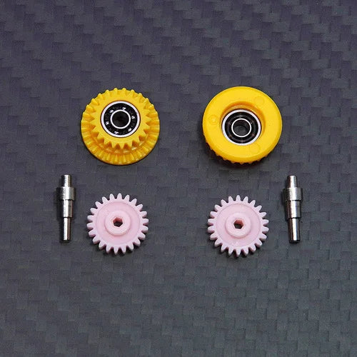 homemade tamiya mini 4wd racing car 15429 gears for MS MA MSL chassis 3.7:1