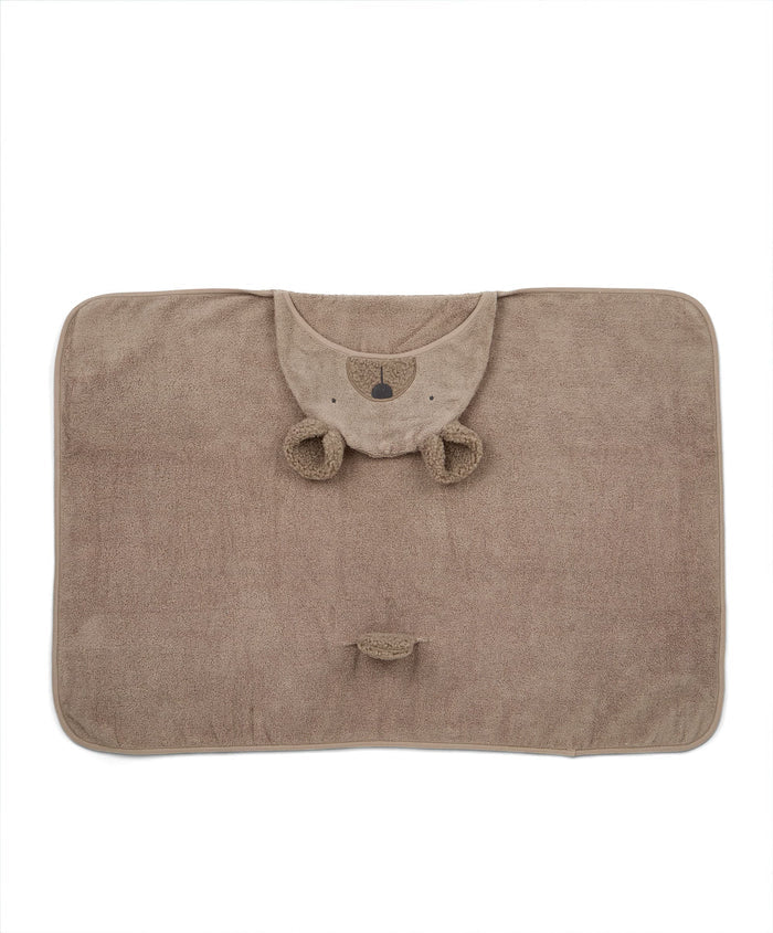 Mamas & Papas Towelling Hooded Towel - Bear