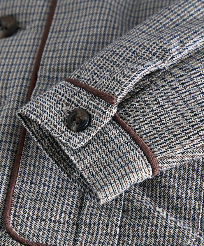 Mamas & Papas Jackets & Coats Houndstooth Bomber Jacket