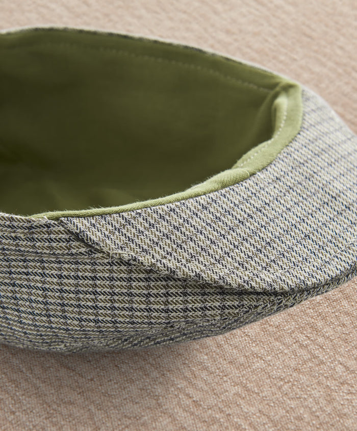Mamas & Papas Hats & Mitts Houndstooth Flat Cap