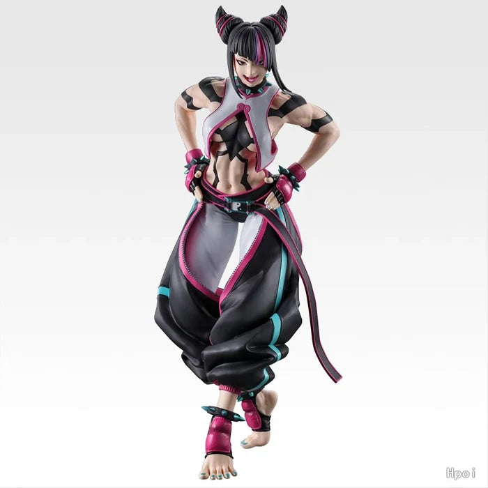 【In Stock】H25cm BANDAI Ichiban Kuj‌i MASTERLISE Street Fighter 6 JURI A Prize B Prize Anime Figure
