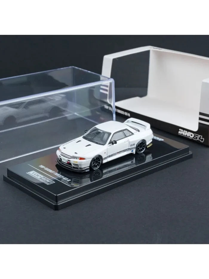 INNO 1:64 R89C 190E RX7 F40 S2000 R35 Diecast Model Car