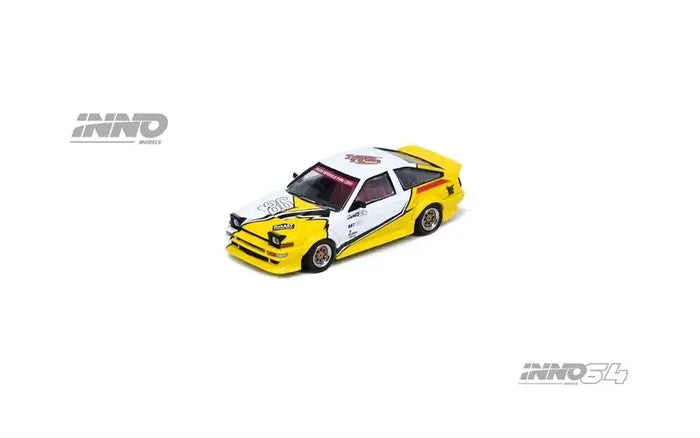 INNO 1:64 ROCKET BUNNY RX7 E30 M3 KPGC110 R34 R35 RX3 180SX Diecast Model Car