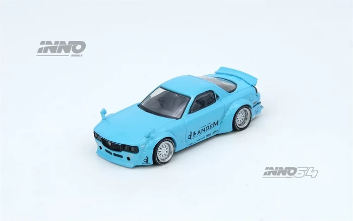 INNO 1:64 ROCKET BUNNY RX7 E30 M3 KPGC110 R34 R35 RX3 180SX Diecast Model Car