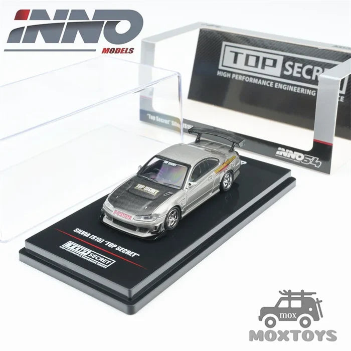 INNO 1:64 S2000 S15 BCNR33 190E Diecast Model Car