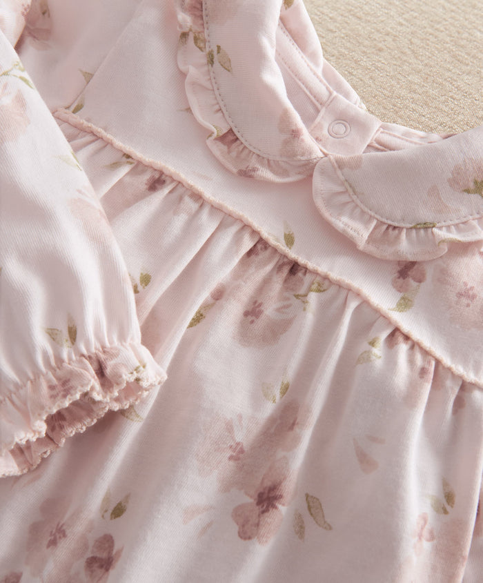 Mamas & Papas Pyjamas & Nightwear Jersey Watercolour Floral Pyjamas