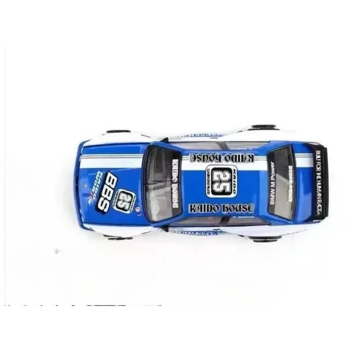 KAIDO&MINIGT 1:64 BMW M3 E30 die cast alloy car model, male toy, birthday gift, desktop decoration.