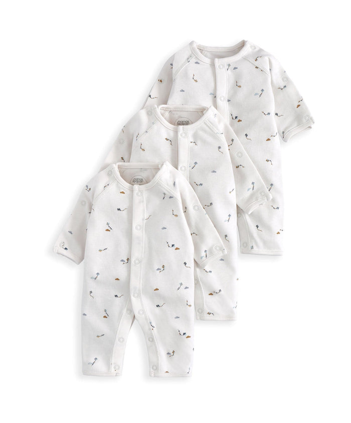 Mamas & Papas All-in-Ones & Bodysuits Kites Premature Rompers (Pack of 3)
