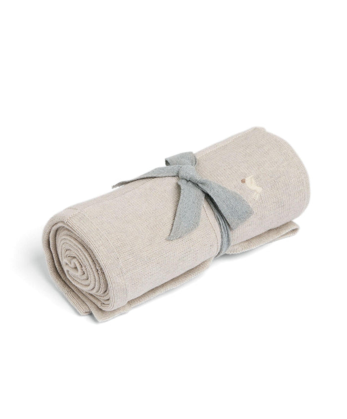 Mamas & Papas Blankets Knitted Blanket - Bunny Grey
