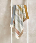 Mamas & Papas Blankets Cotton Essentials Knitted Blanket - Multi Colour Striped