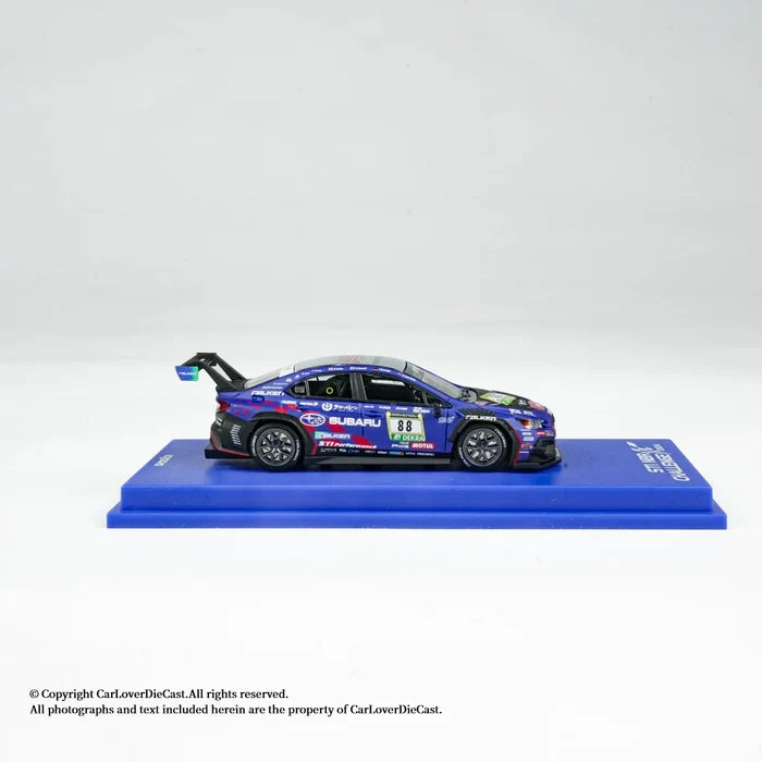 Kyosho 1:64 WRX STI NBR2023 /NBR2024 CarBook Diecast Model Car