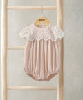 Mamas & Papas Rompers Lace Bodice Romper