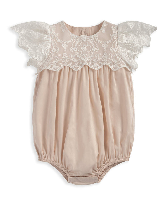 Mamas & Papas Rompers Lace Bodice Romper