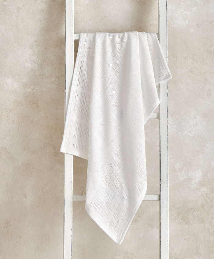 Mamas & Papas Blankets Large Cellular Blanket - White