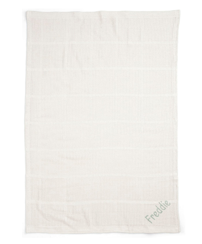 Mamas & Papas Blankets Large Cellular Blanket - White